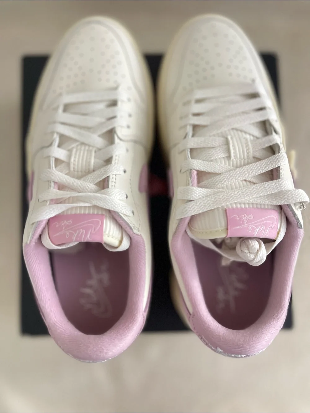 Size 8.5 - Nike WMNS Air Jordan 1 Triple Stack Pale Ivory HV8288-101 Women's NEW